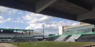 Gramado do Lacerdão nesta quarta-feira (04)