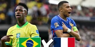 Amistoso – Brasil x França em Boston, nos Estados Unidos