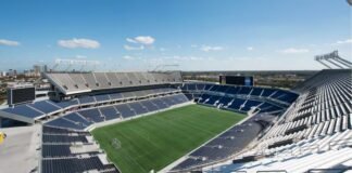 Amistoso – Brasil x Croácia no Camping World Stadium, em Orlando, nos Estados Unidos