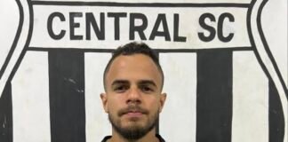 Filipe Ramon de volta ao Central de Caruaru