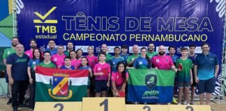 AMIP conquista título da 1ª divisão feminina e se destaca no Campeonato Pernambucano de Duplas 2026